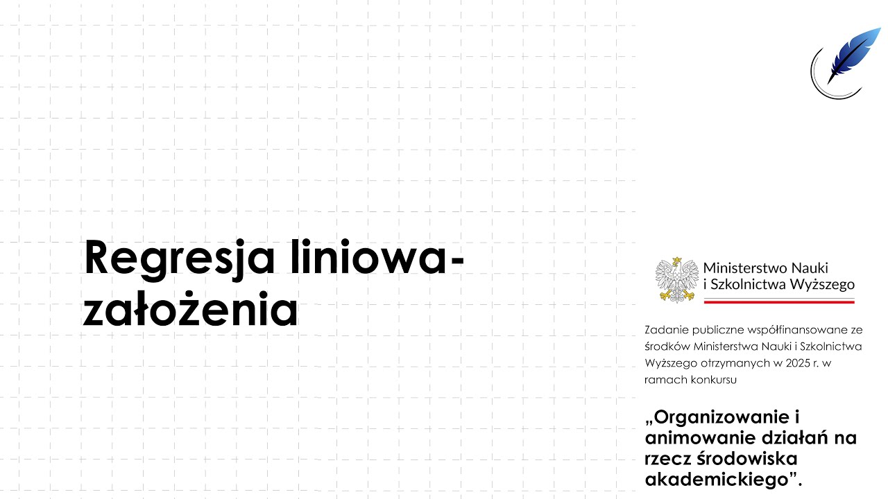 Nawigator 2.0: Regresja liniowa- założenia