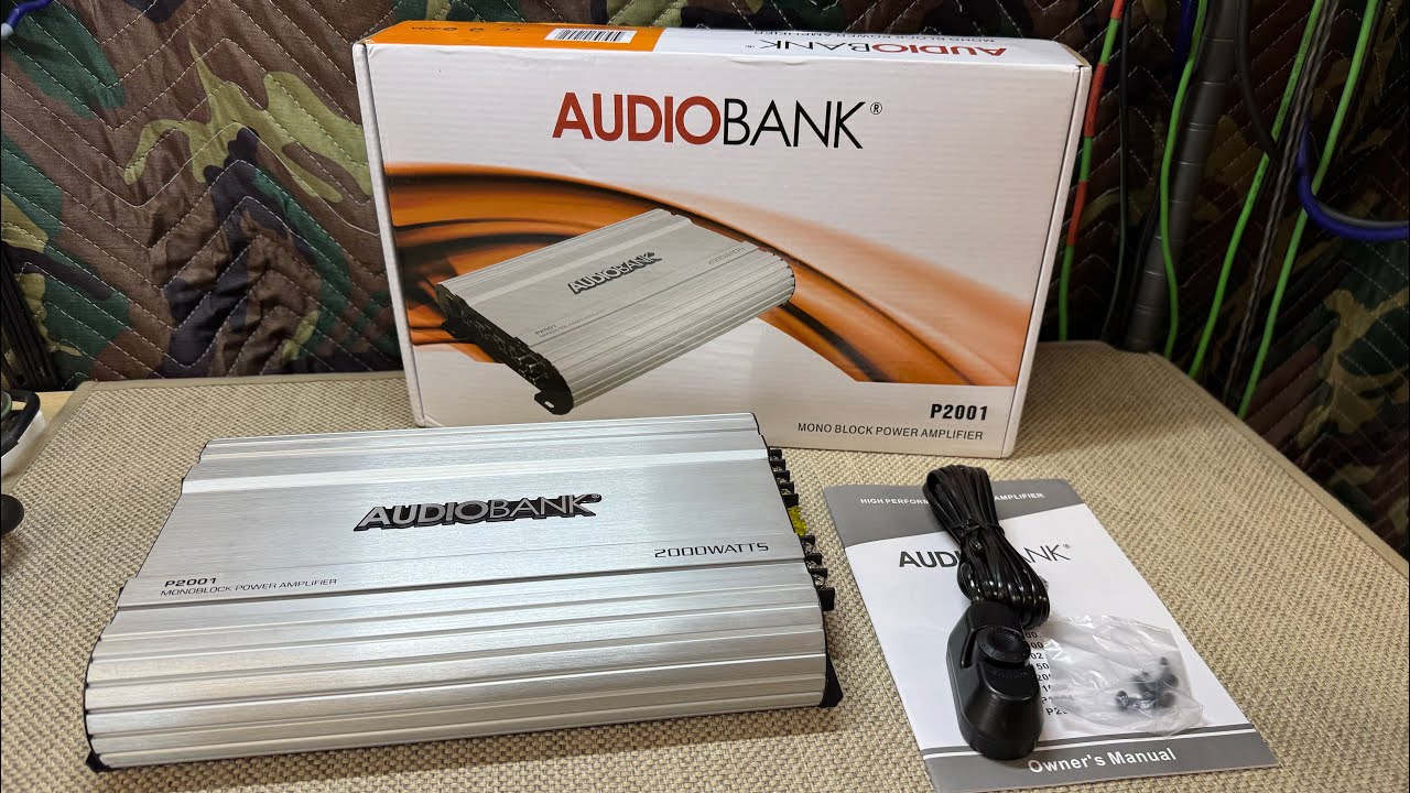 Обзор Audiobank P2001 и Amp Dyno