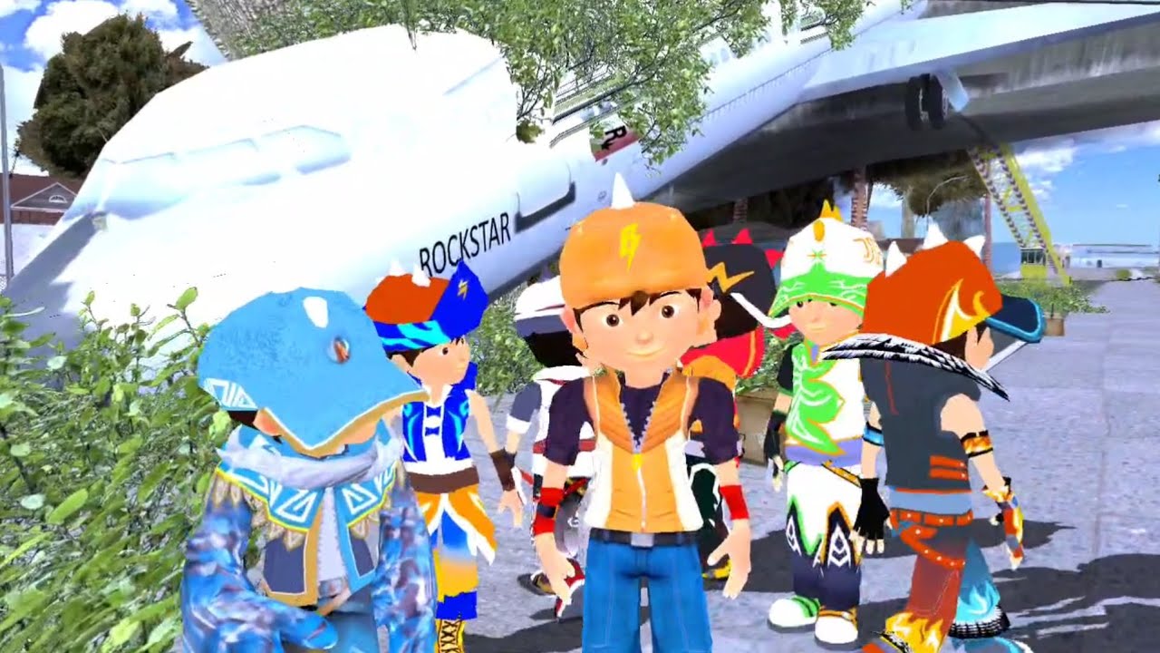 😱Ada Kecelakaan Pesawat Jatuh Di Kampung Boboiboy Galaxy Kuasa 7😭 Gta Sedih😭