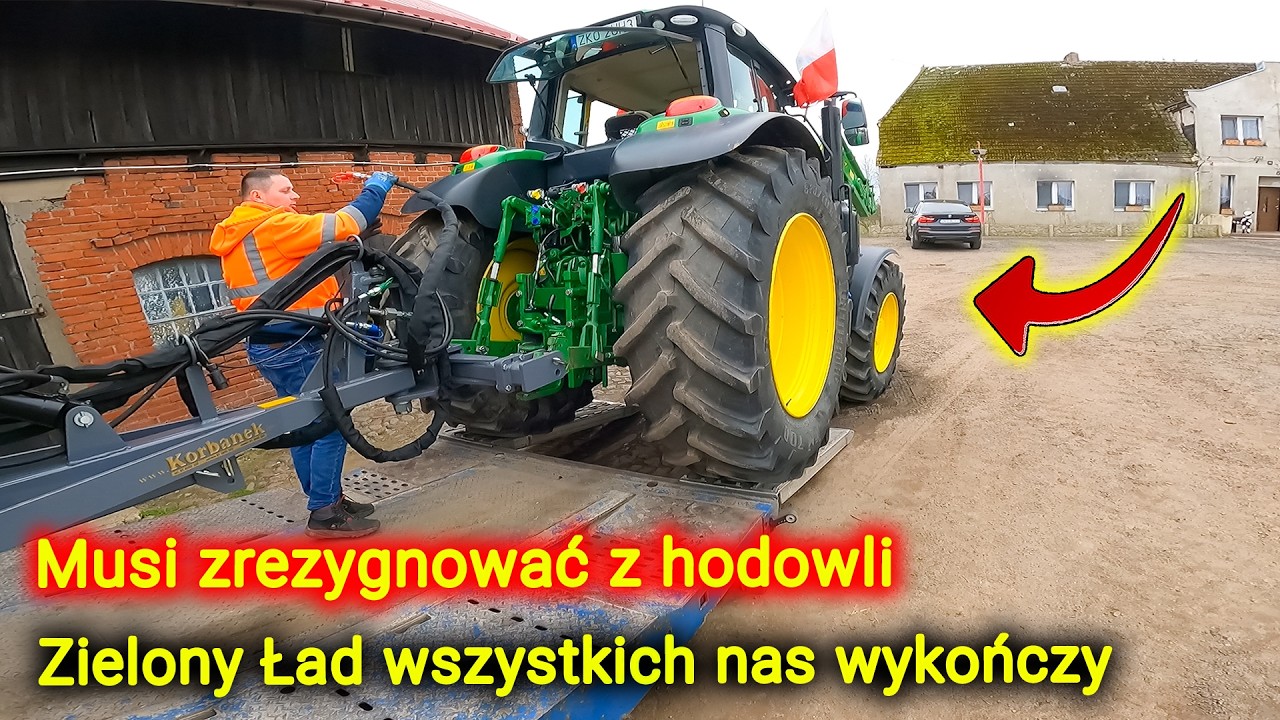 Ma ciągniki John Deere, McHale, Bergmanna, teraz kupił agregat talerzowy Mandam Gal [Korbanek]