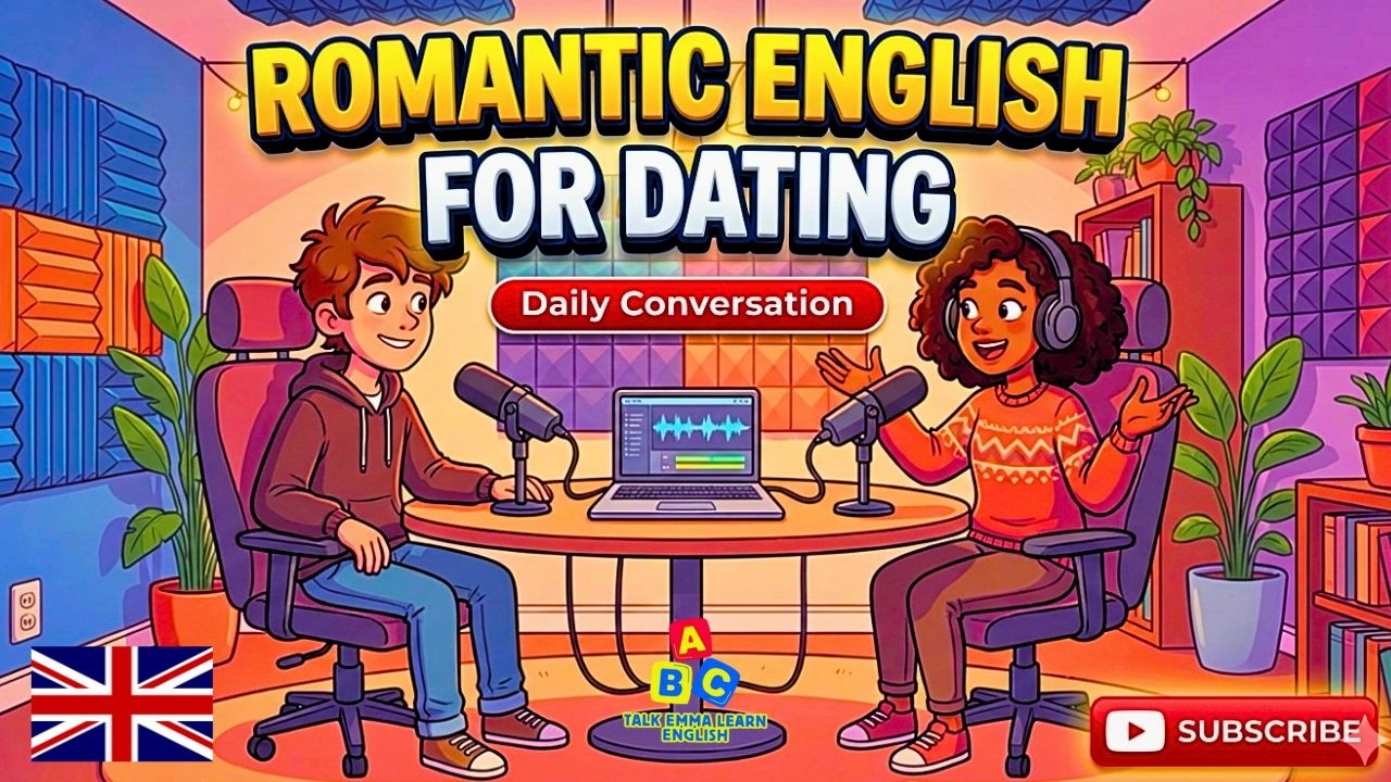 Talk About a Romantic Date in English | Fluent English for Dating | English Conversation Practice