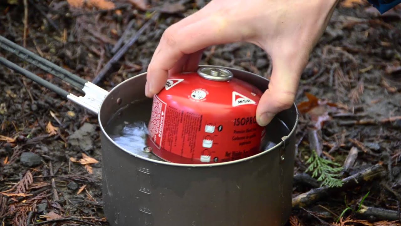 MSR Stoves: Measuring Canister Fuel