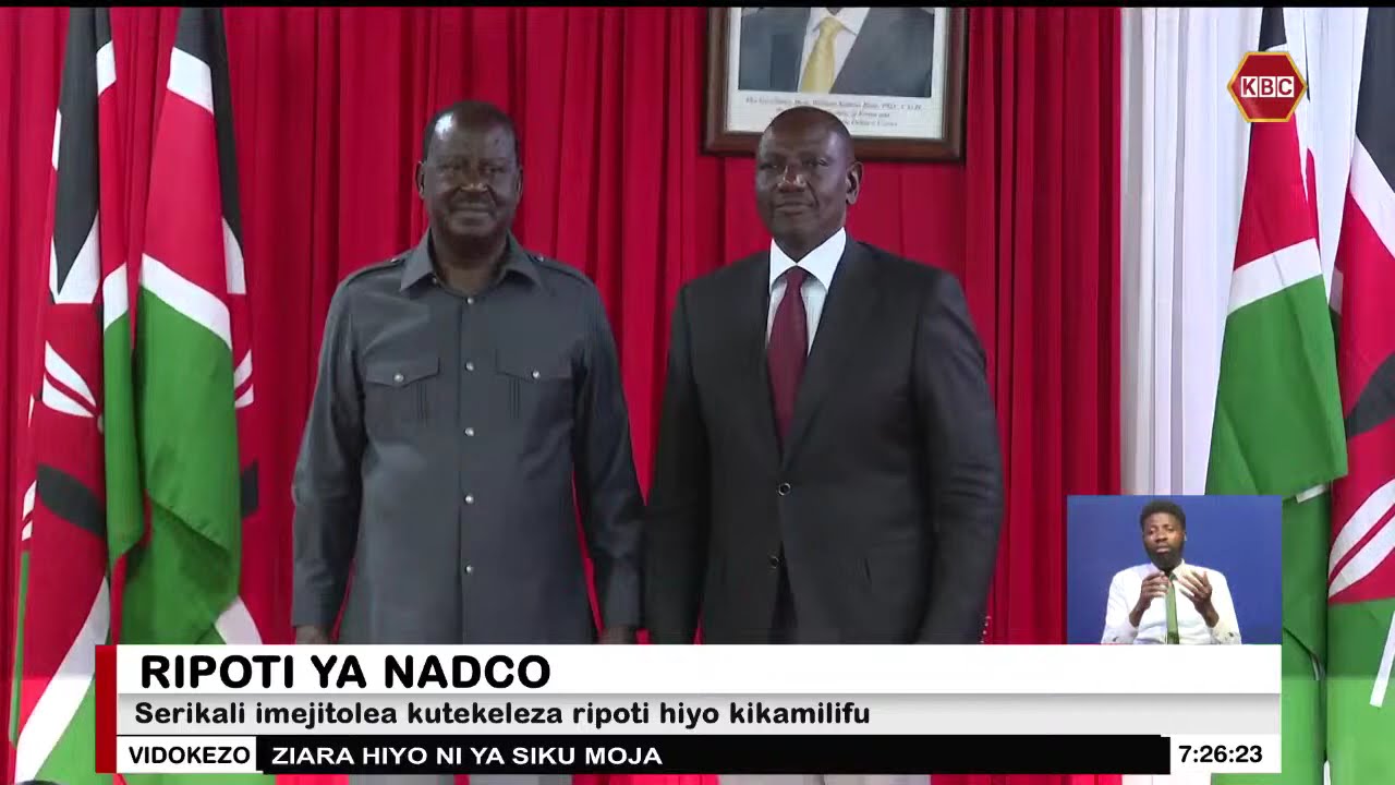 Serikali kutekeleza Ripoti ya NADCO baada ya kesi zilizoko mahakamani kushughulikiwa