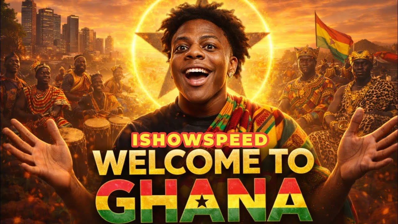 ISHOWSPEED IN GHANA 🇬🇭🔥 | WELCOME TO GHANA (GHANA LOVES YOU)