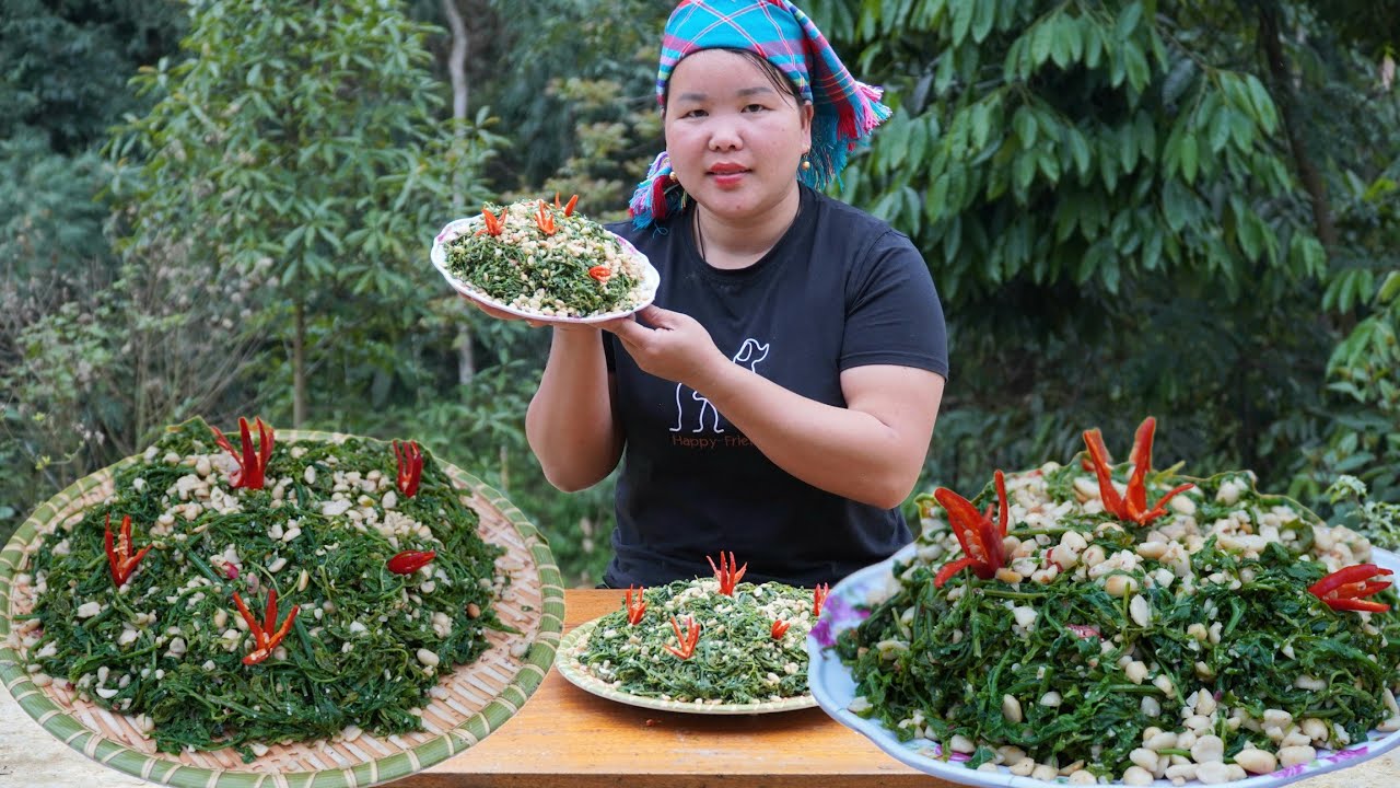 How to make delicious wild vegetables - Vietnamese cuisine.