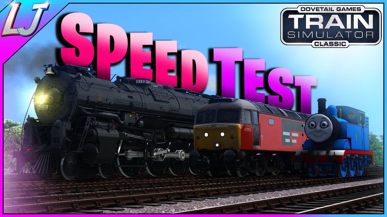 Train Simulator Classic - Last Speed Test for 2022 (LIVE)