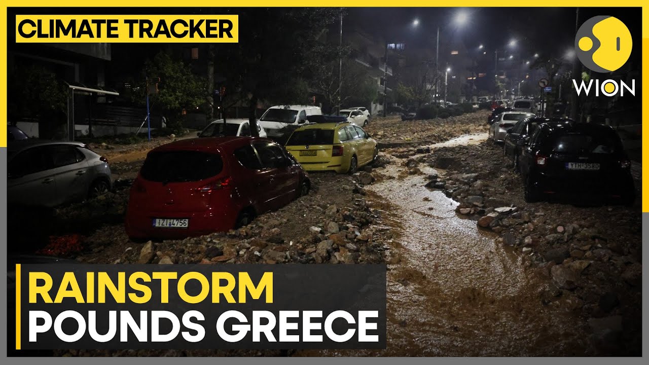Deadly Downpour: Athens Suburbs Inundated, Two Confirmed Killed | WION Climate Tracker