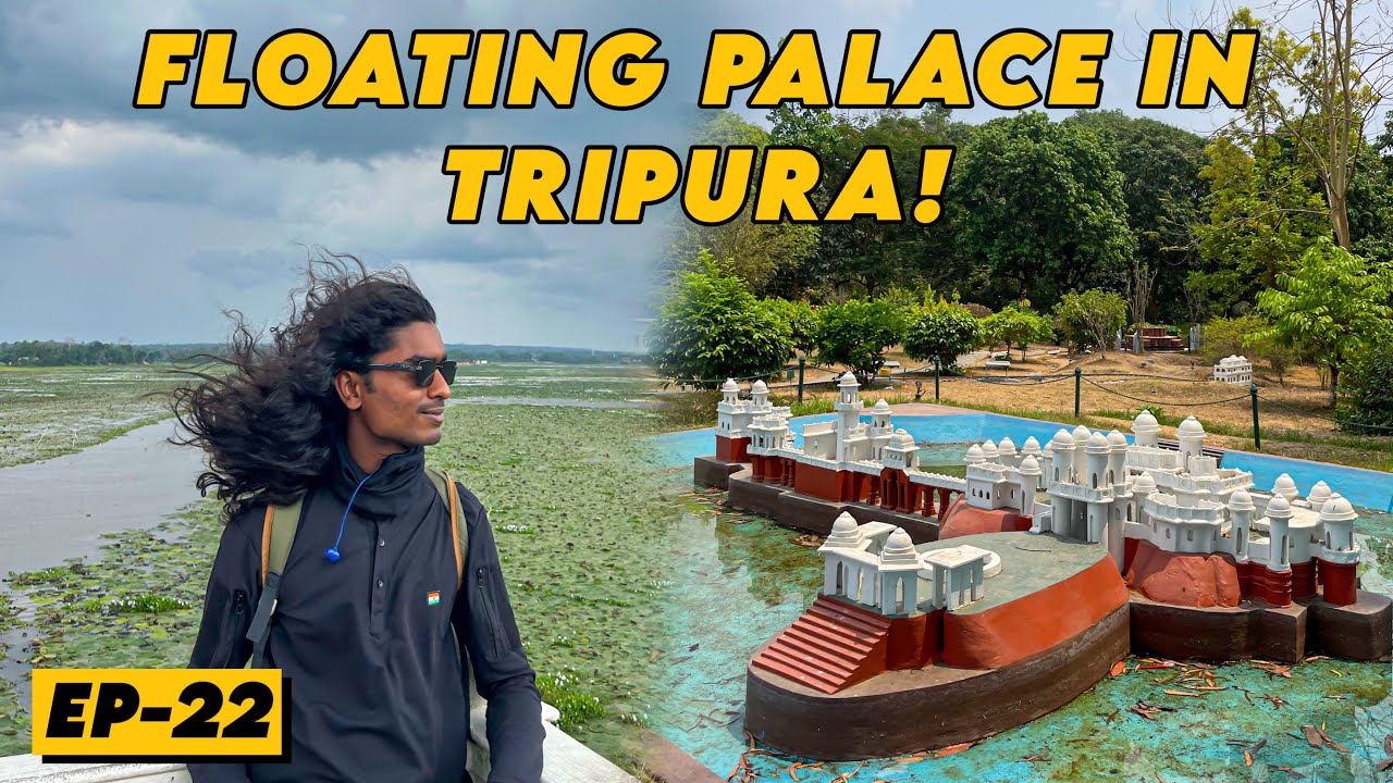 Neermahal Tripura – India ka Taj Mahal on Water || Northeast Cycle Ride Ep-22