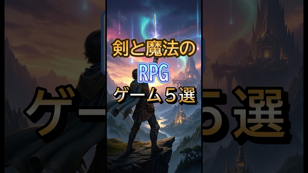 剣と魔法RPGゲーム5選！#ゲーム紹介