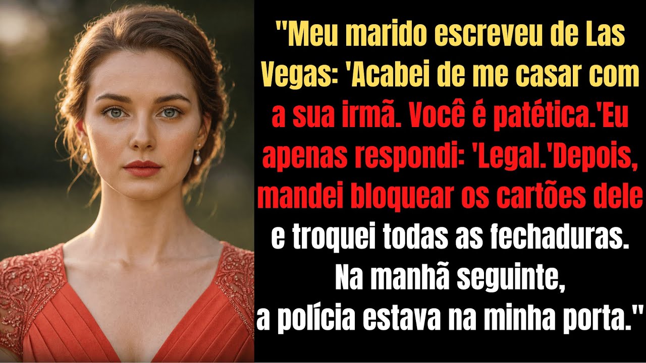 Meu marido casou com a MINHA IRMÃ em Las Vegas e a mensagem dele me deixou sem chão! 😱💔
