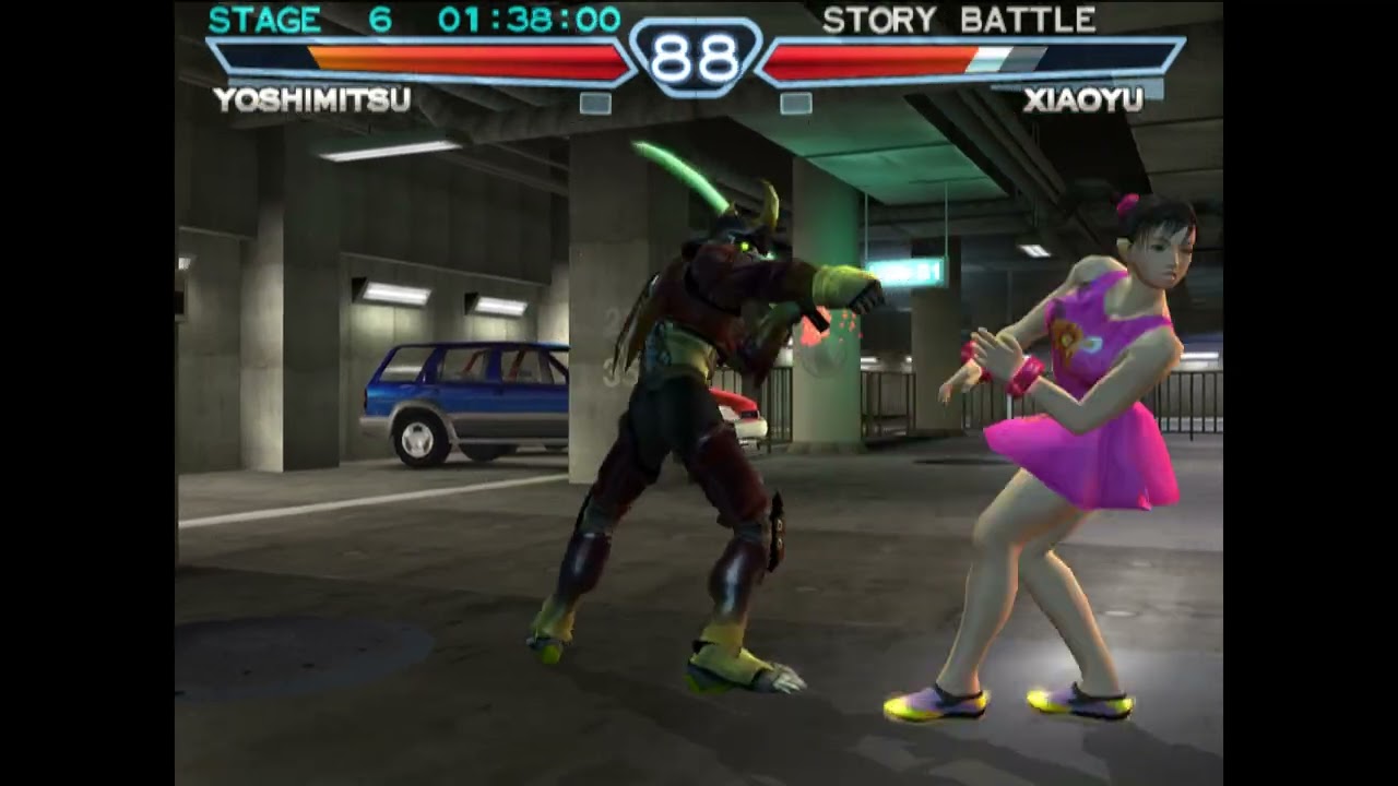 Tekken 4 Story Mode PS2 - Yoshimitsu (4K)