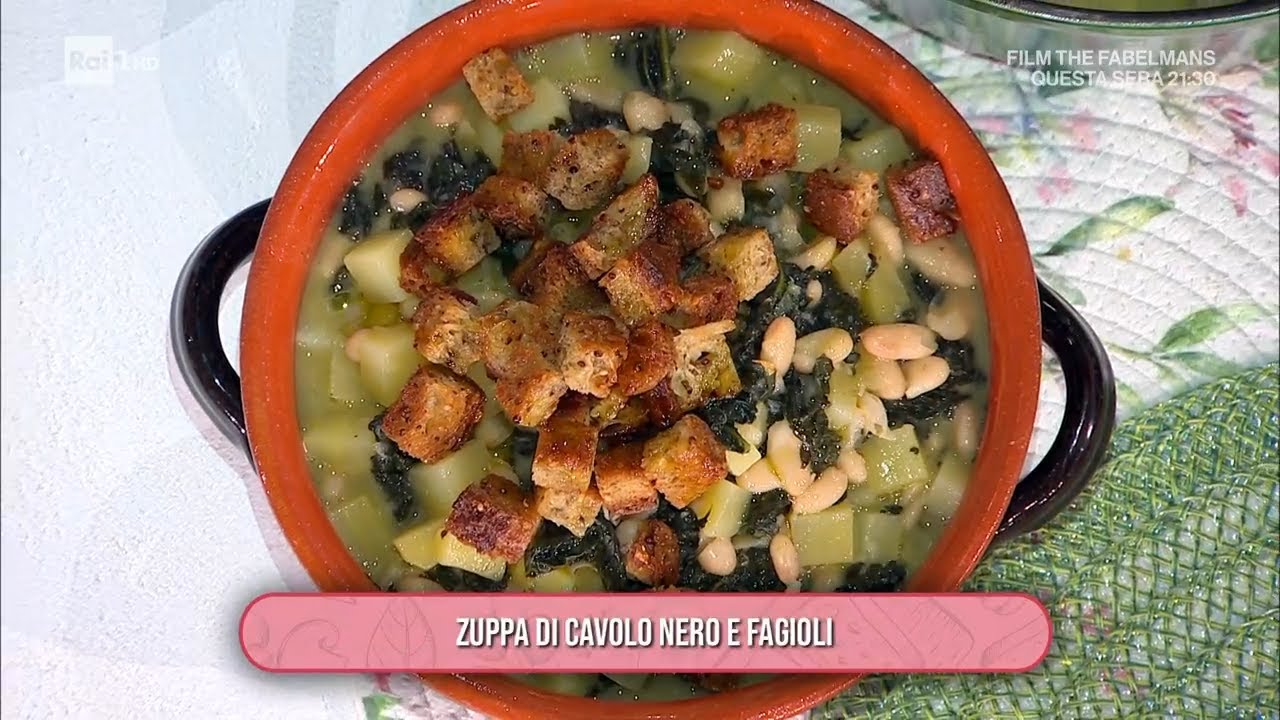 Zuppa di cavolo nero e fagioli - È sempre mezzogiorno 05/03/2025