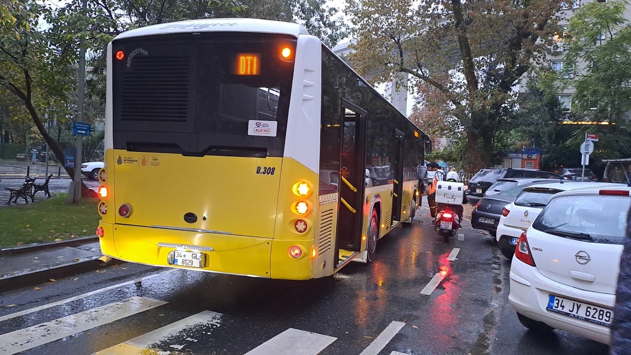 İstanbul'da DT1 ile Mecidiyeköy - Ortaköy Arası Otobüsle Seyahat