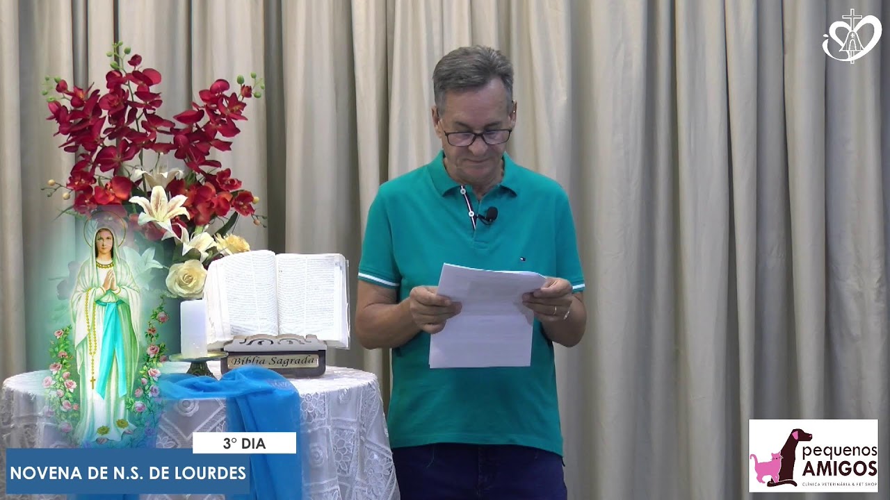 3° DIA NOVENA A NOSSA SENHORA DE LOURDES     11/02/2026