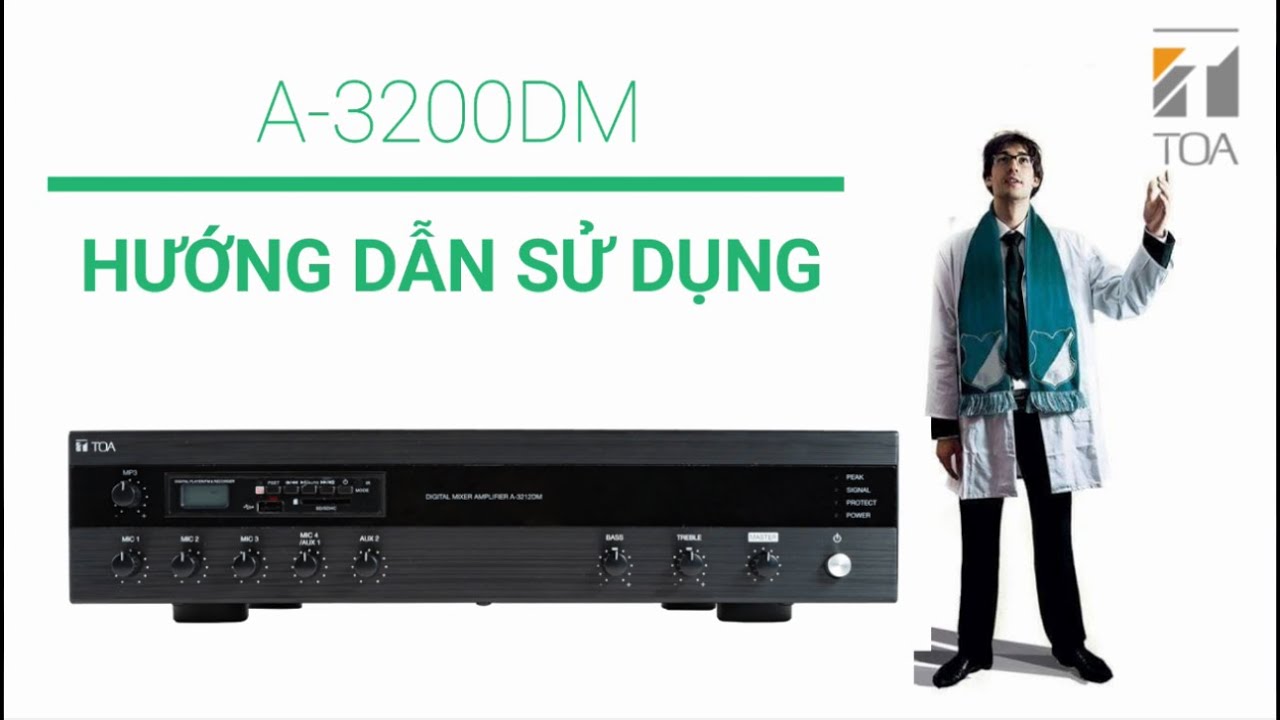 AMPLI TOA A-3212DM / A-3224DM / A-3248DM