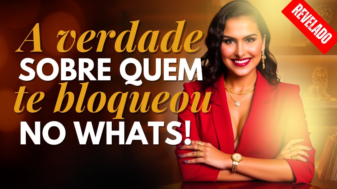 ELE(A) TE bloqueou no WhatsApp ? Descubra o MOTIVO!