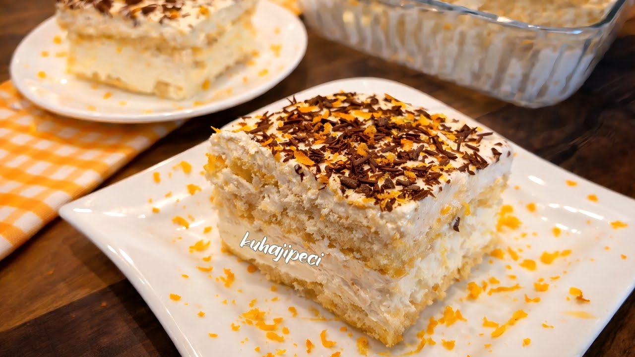Tiramisu sa narandžom-osvježite se uz fantastičan i jednostavan kolač