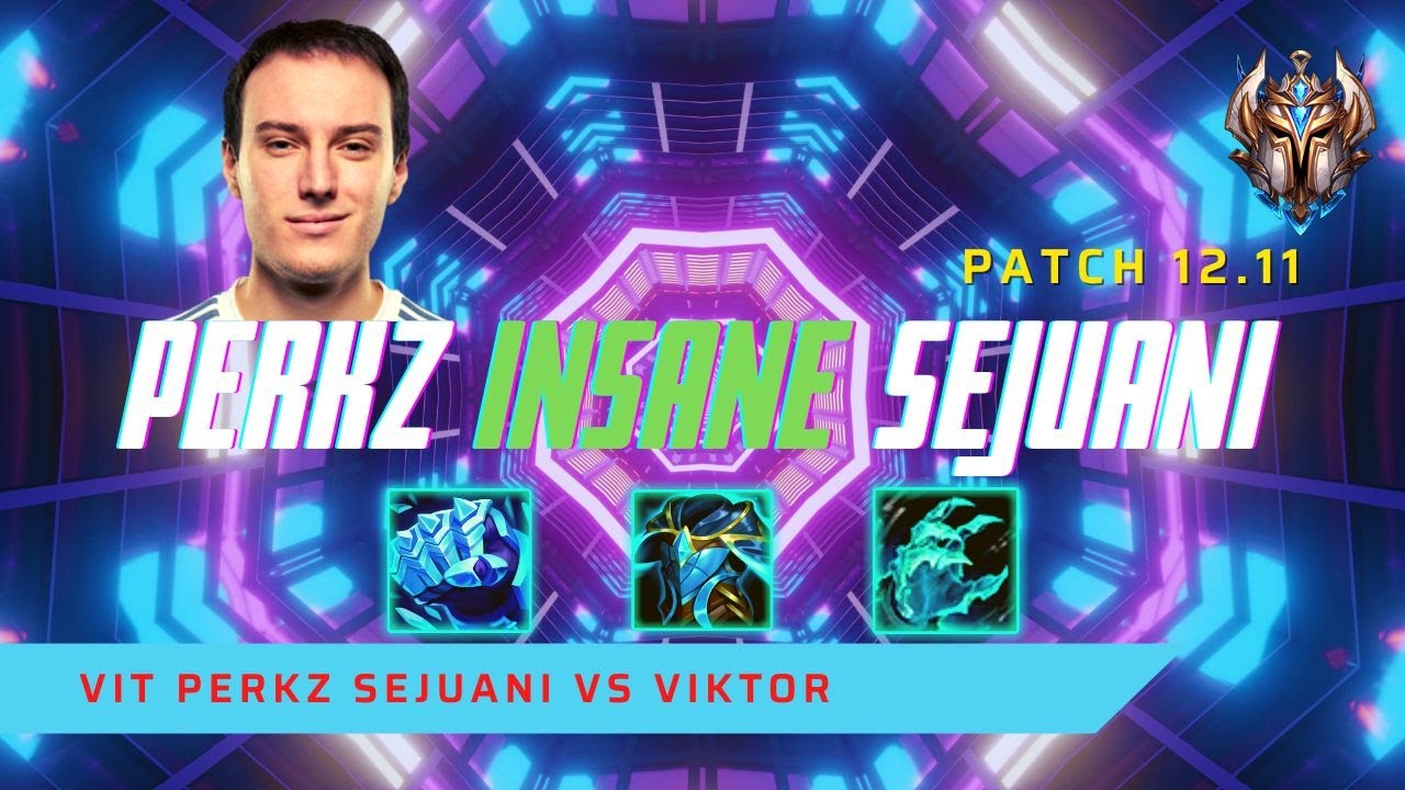 PERKZ INSANE SEJUANI MID! - VIT Perkz Plays Sejuani Mid Lane vs Viktor! | LoL Patch 12.11