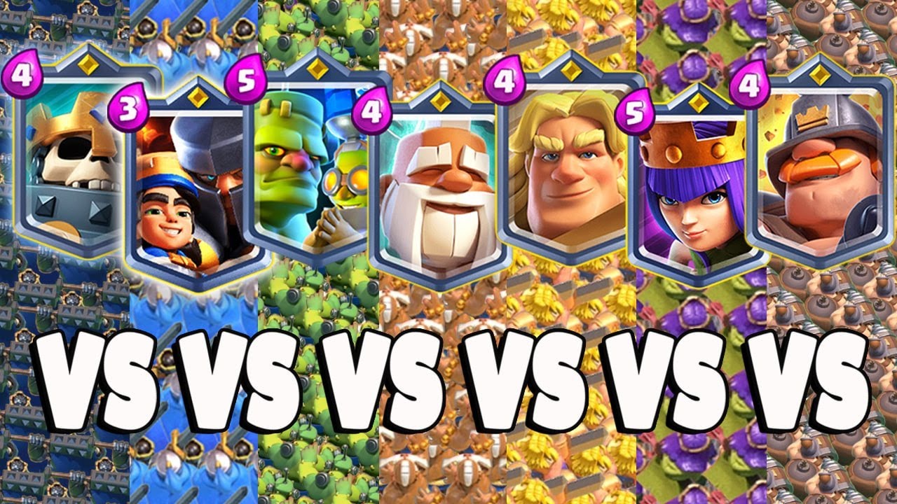 WHO IS THE BEST CHAMPION | Clash Royale Challenge