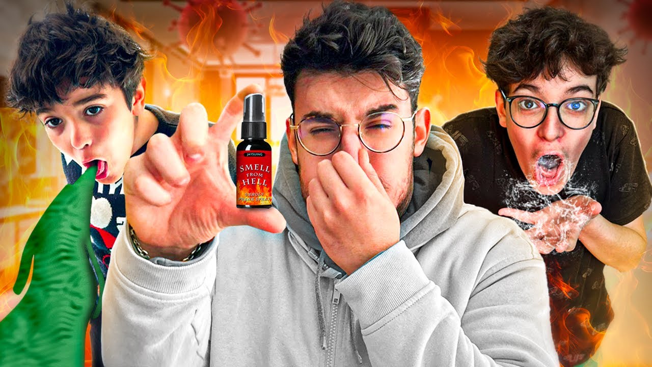 ESSAYEZ DE NE PAS RIRE AVEC MES PETIT FR&Egrave;RES OU TU SENT LA PIRE ODEUR AU MONDE ! Il a vomit.. #8