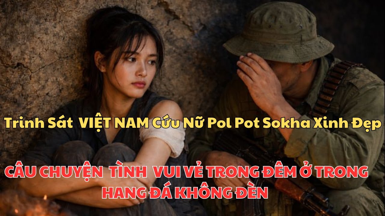 Chiến Trường K :Cứu Nữ Pol Pot Sokha Xinh Đẹp -  Chuyện Tình Vui Vẻ Trong Đêm Ở Hang Đá / 1979