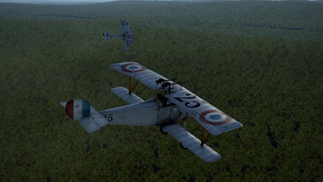 Louis de Vallieres 2, Nieuport 17.C1 GB (Ataque a globo)