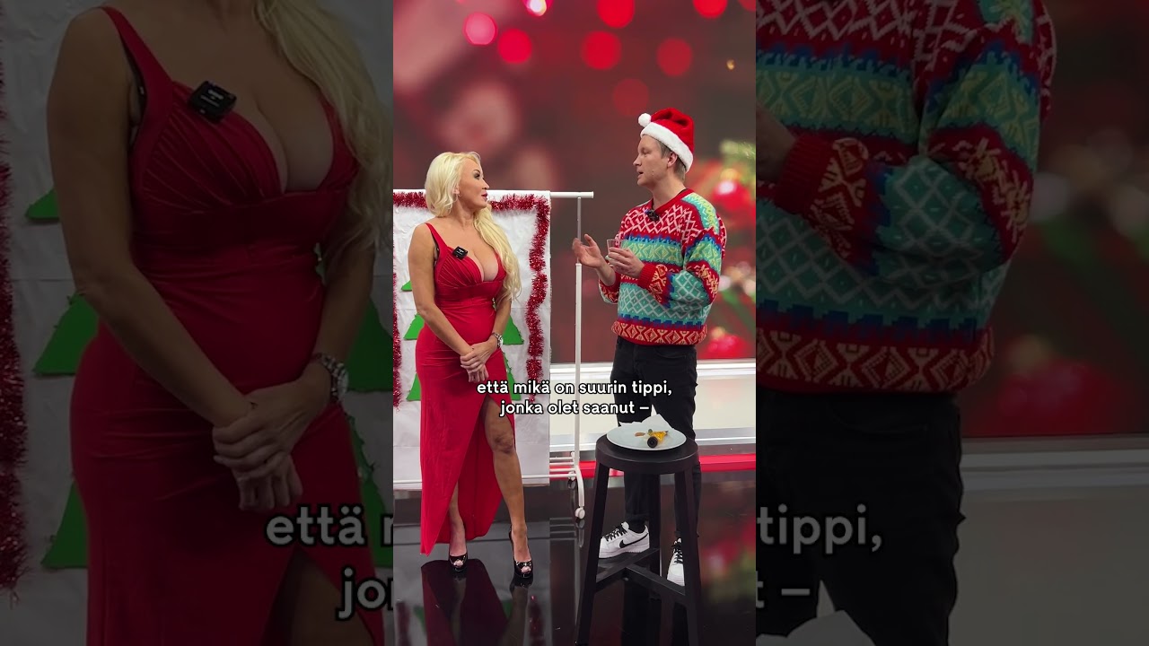 🎄 Luukku 2: OnlyFans-t&auml;hti Susanna Penttil&auml; avasi luukun, jonka takaa paljastui yll&auml;tyssmoothie