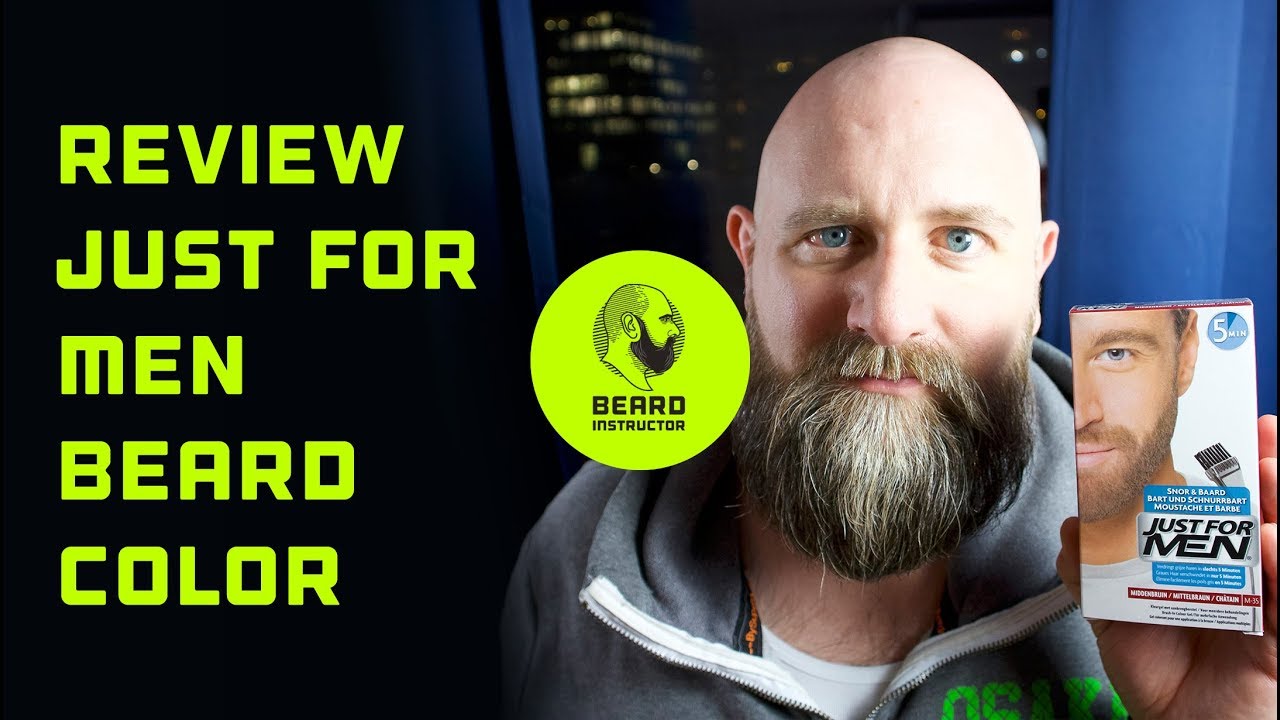 Review Just For Men beard color | Beard Instructor