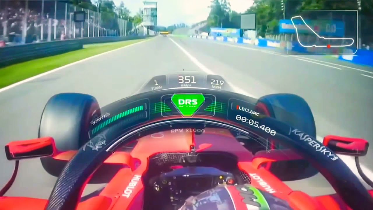 2019 Charles Leclerc Monza Pole Lap