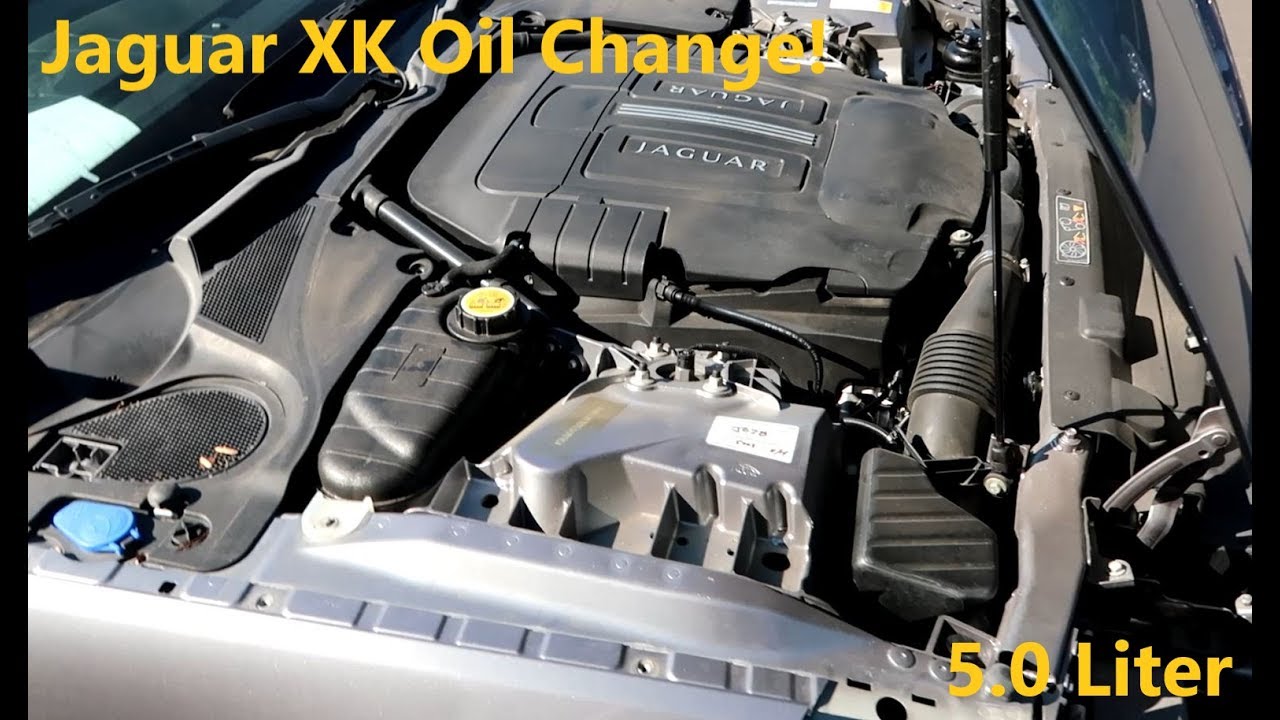 TUTORIAL: Jaguar XK 5.0 Oil Change DIY