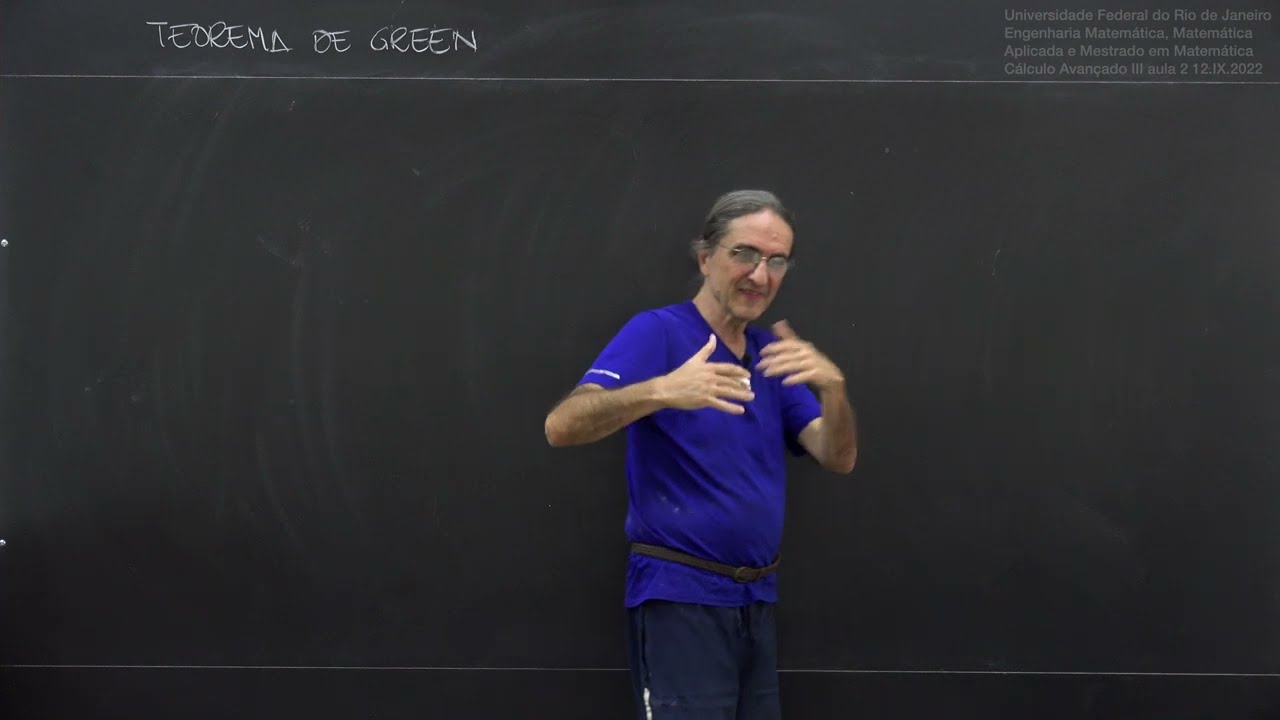 Análise Complexa UFRJ 2 Teorema de Green e Teorema de Cauchy Goursat