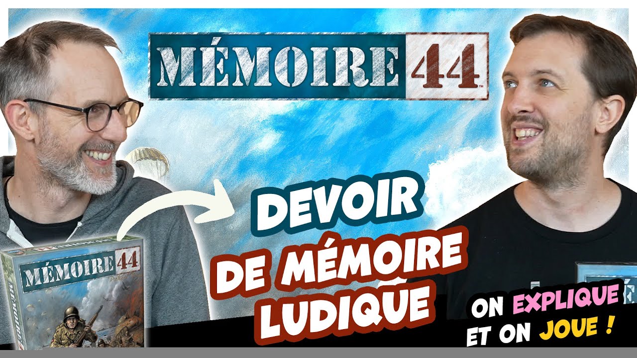 Mémoire 44, on explique et on joue