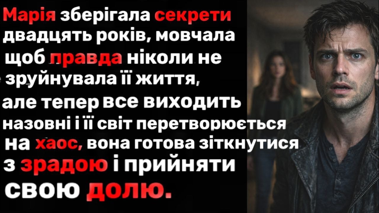 Таємниці, що Марія приховувала роками, нарешті виходять назовні