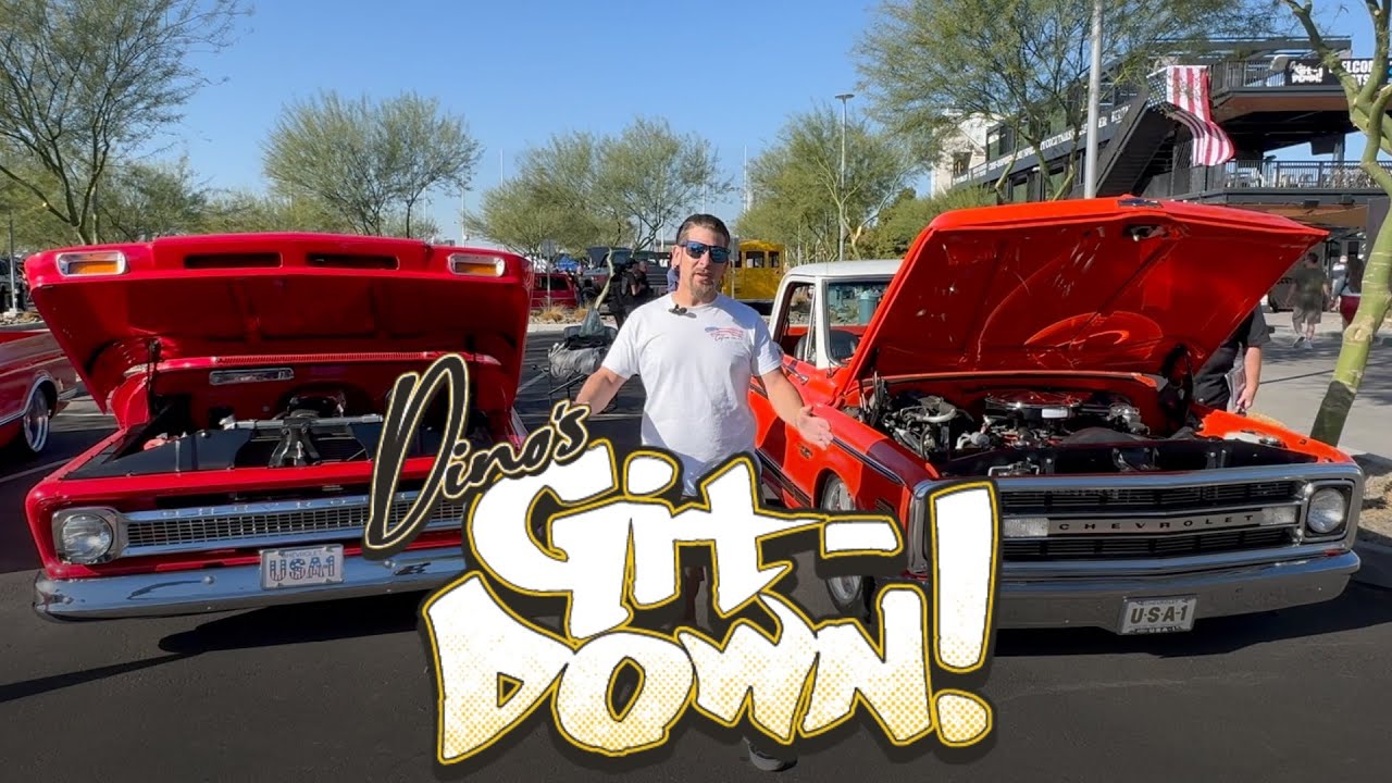 Alex, der Schweizer Autoclassic-Jäger, auf dem Dino’s Git Down in Arizona im November