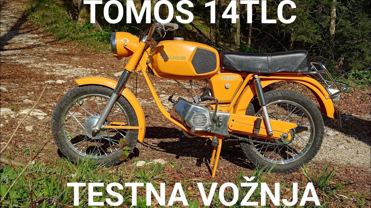 TOMOS 14TLC TESTNA VOŽNJA