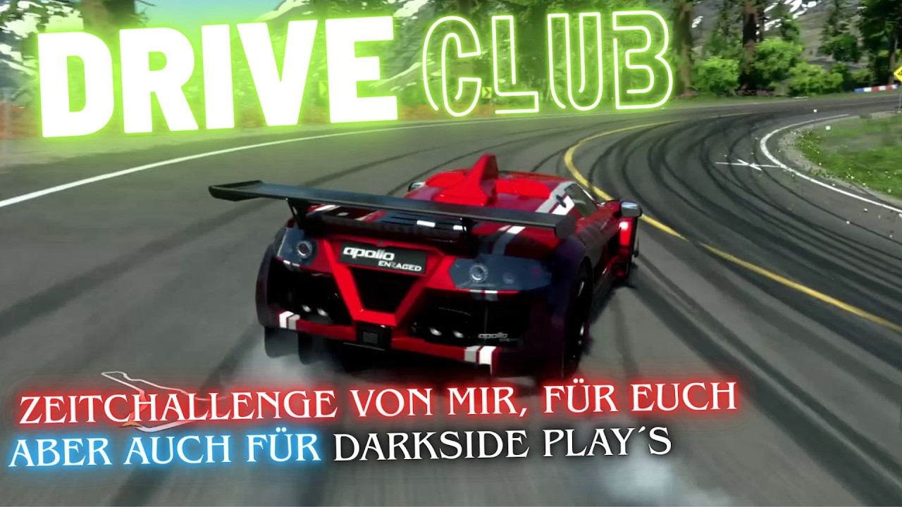 DriveClub Zeitchallenge! Versucht meine Zeit zu 