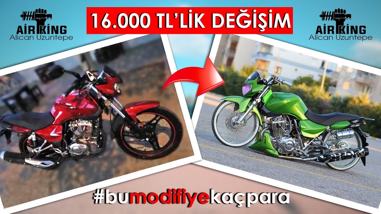 16.000 TL'lik DEĞİŞİM !!! Mondial 150MH DRİFT (AIRKING)