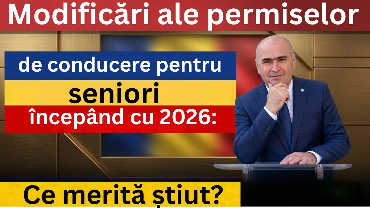Modificări ale permiselor de conducere pentru seniori începând cu 2026: Ce merită știut?