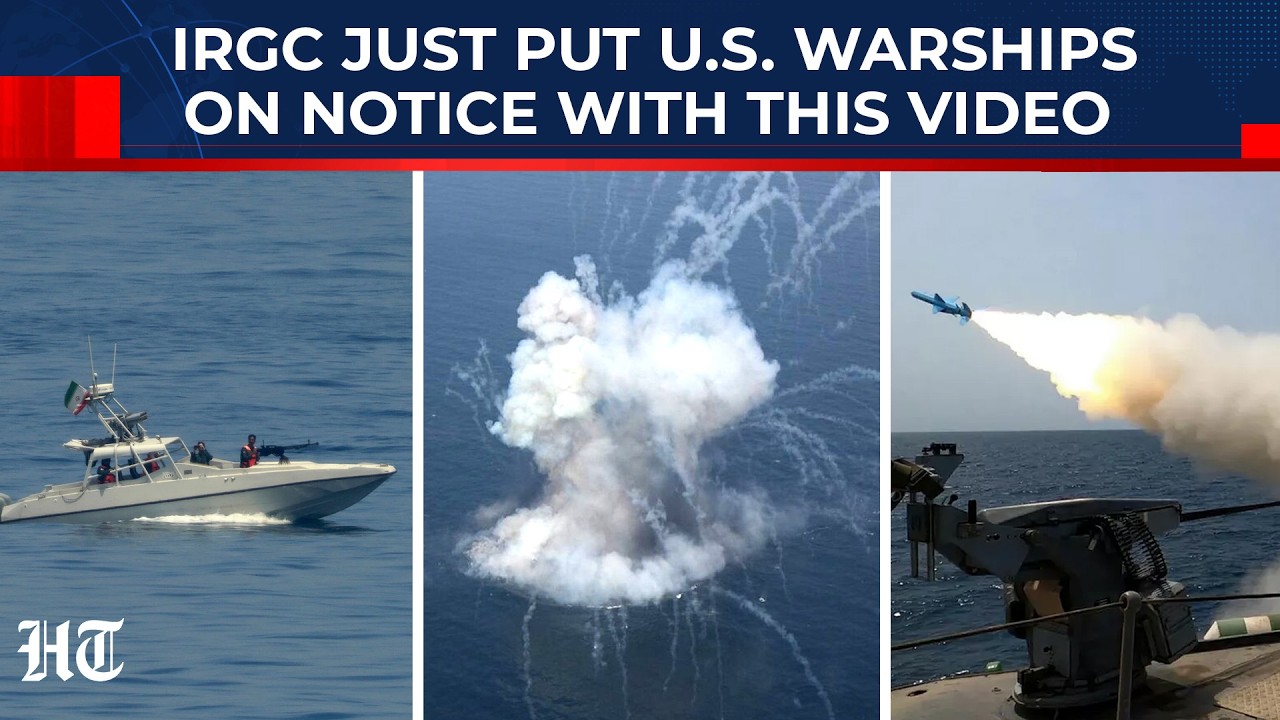 Hormuz Horror Show: Missiles Launch, Ships Explode - IRGC's Drill Video Sends Shivers, US Warned