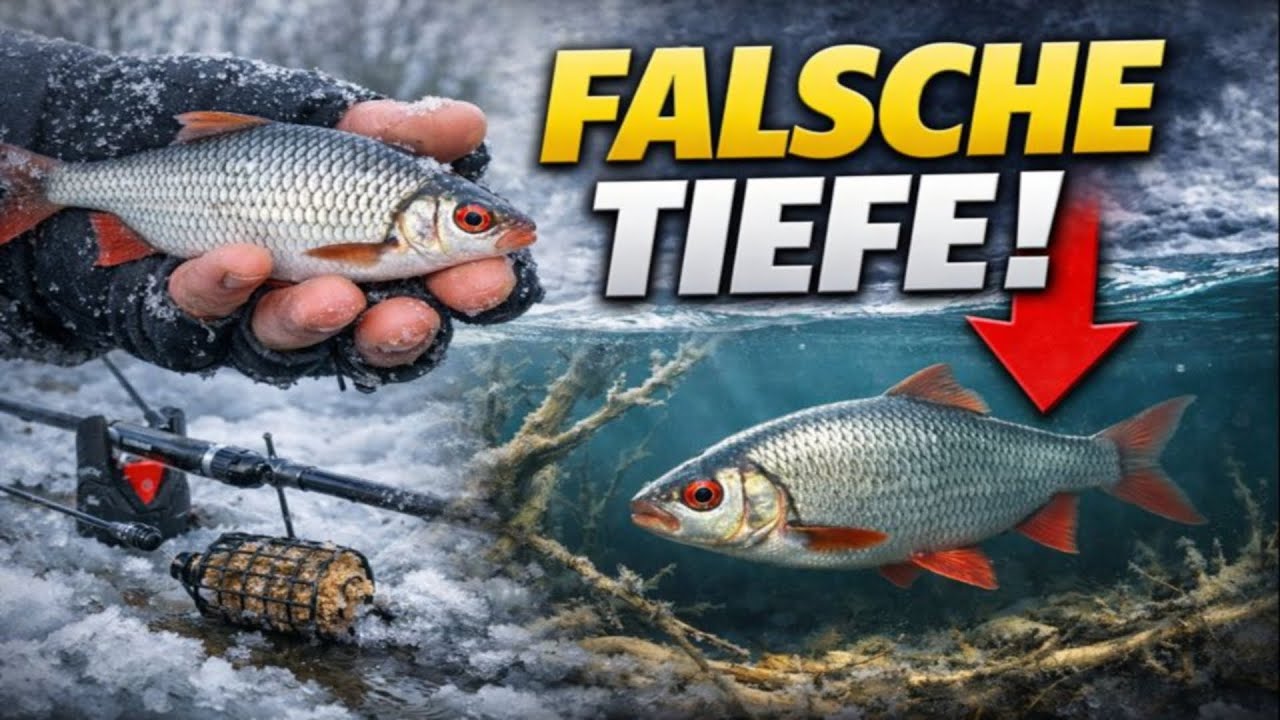 Dieser eine Fehler kostet dich die gr&ouml;&szlig;ten Winter-Rotaugen. Garantiert.