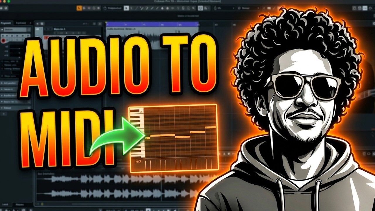 „Gamechanger für Producer: Audio einfach in MIDI umwandeln“