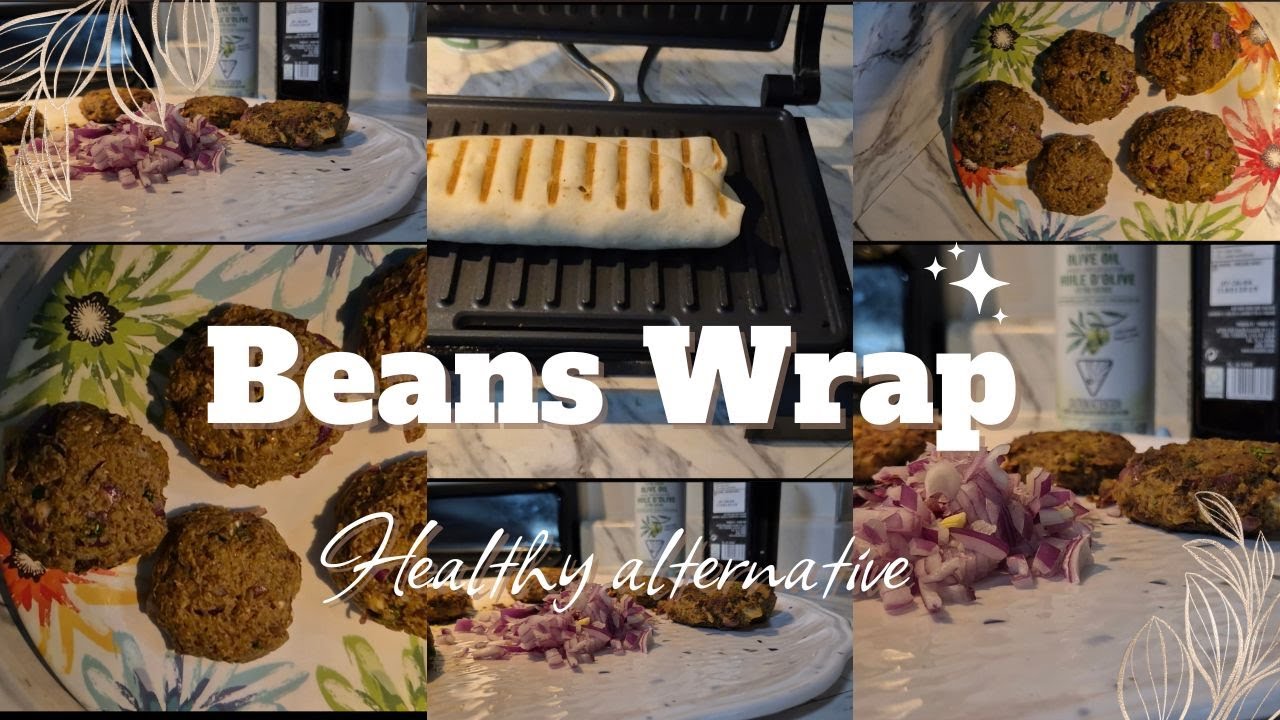Healthy Chickpea Wrap 🌯 | Easy Protein-Rich Meal in Minutes | Vlog 4