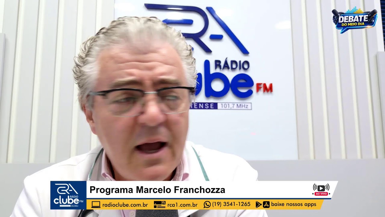 Programa Marcelo Franchozza - Entrevista com o cardiologista Dr. Agnaldo Piscopo.