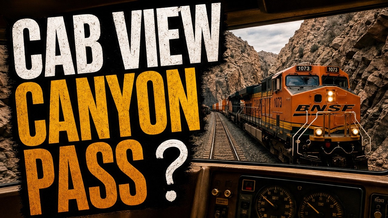 BNSF Freight Train Cab Ride - Belen, NM to Amarillo, Tx (Deadhead)