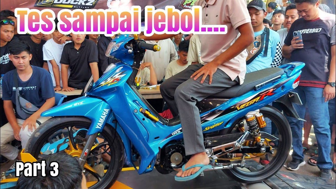 intif dyno test FIZ R ANNIVERSARY 2STROKE RENCEX TAYU. part 3