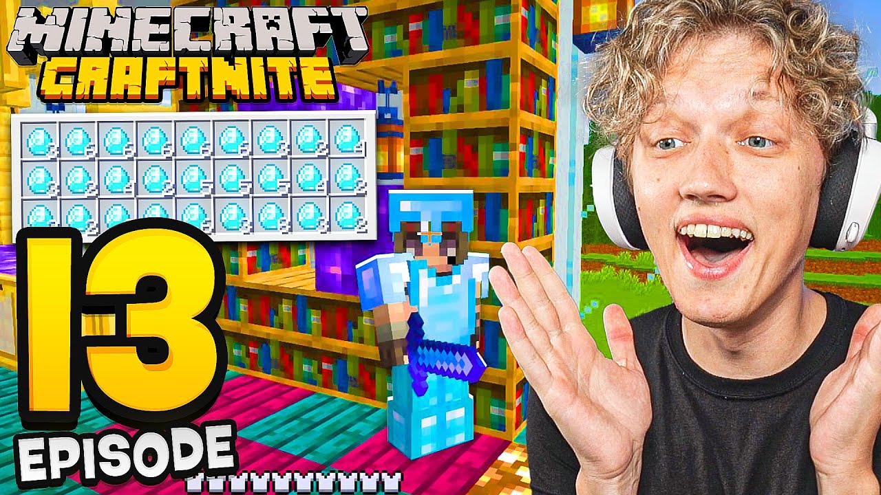 Craftnite 2: Episode 13 - MY SHOP MADE ME RICH! (so many diamonds)