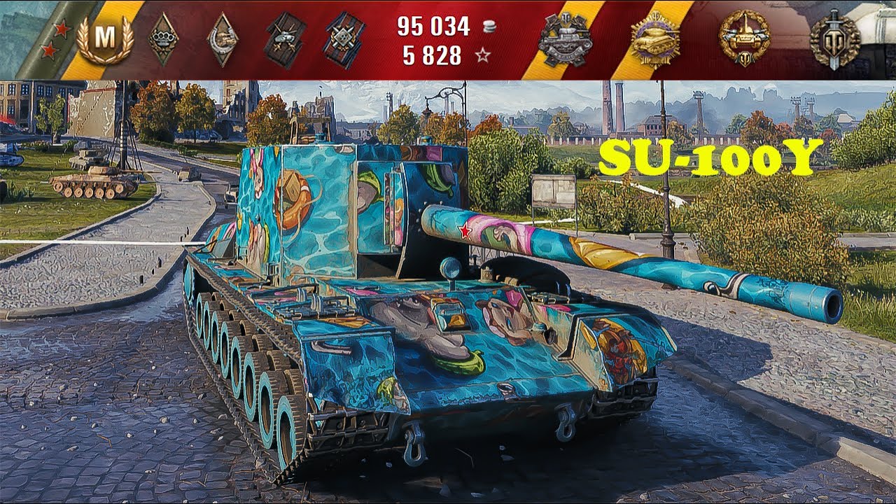 SU-100Y - World of Tanks UZ Gaming