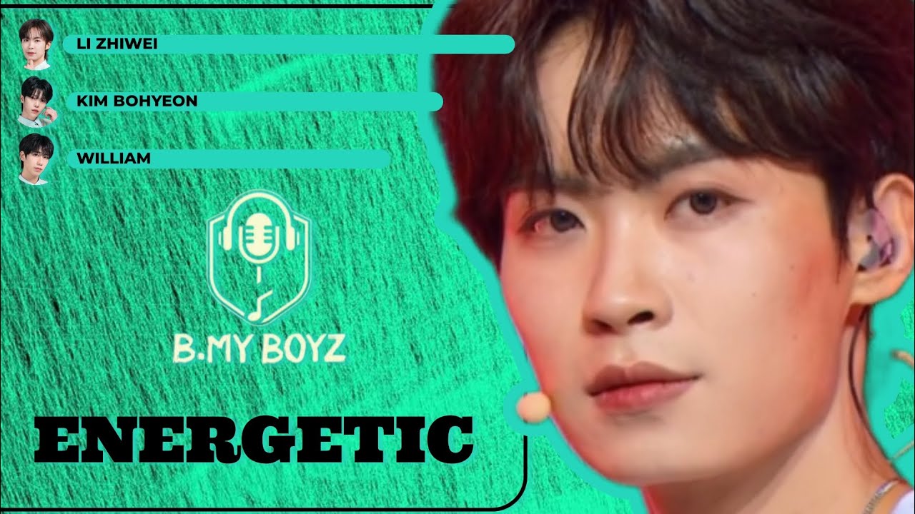 [B:MY BOYZ] - | 3 ROUND | - Energetic「By WANNA ONE」《 Line Distribution 》