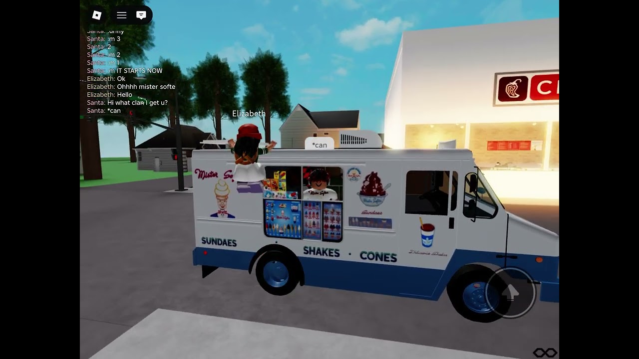 Me and Elizabeth Doing Mister Softee rp