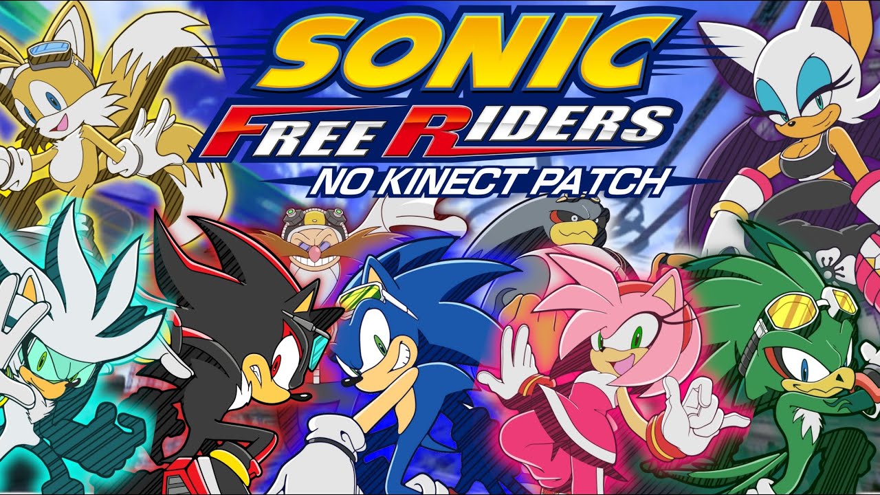 Sonic Free Riders - No Kinect [All Expert Courses] ft. @jptails6629